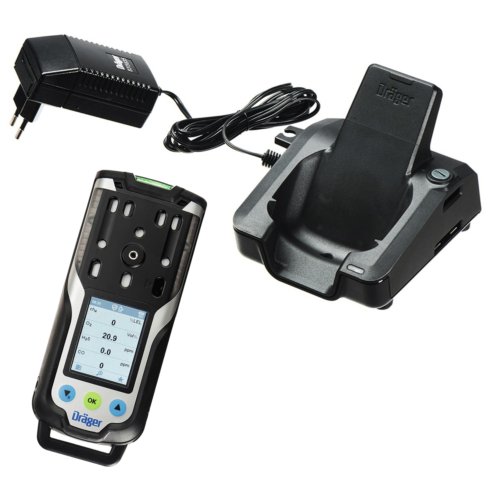 Multi-gas Detector X-am 8000 with Charging Technology