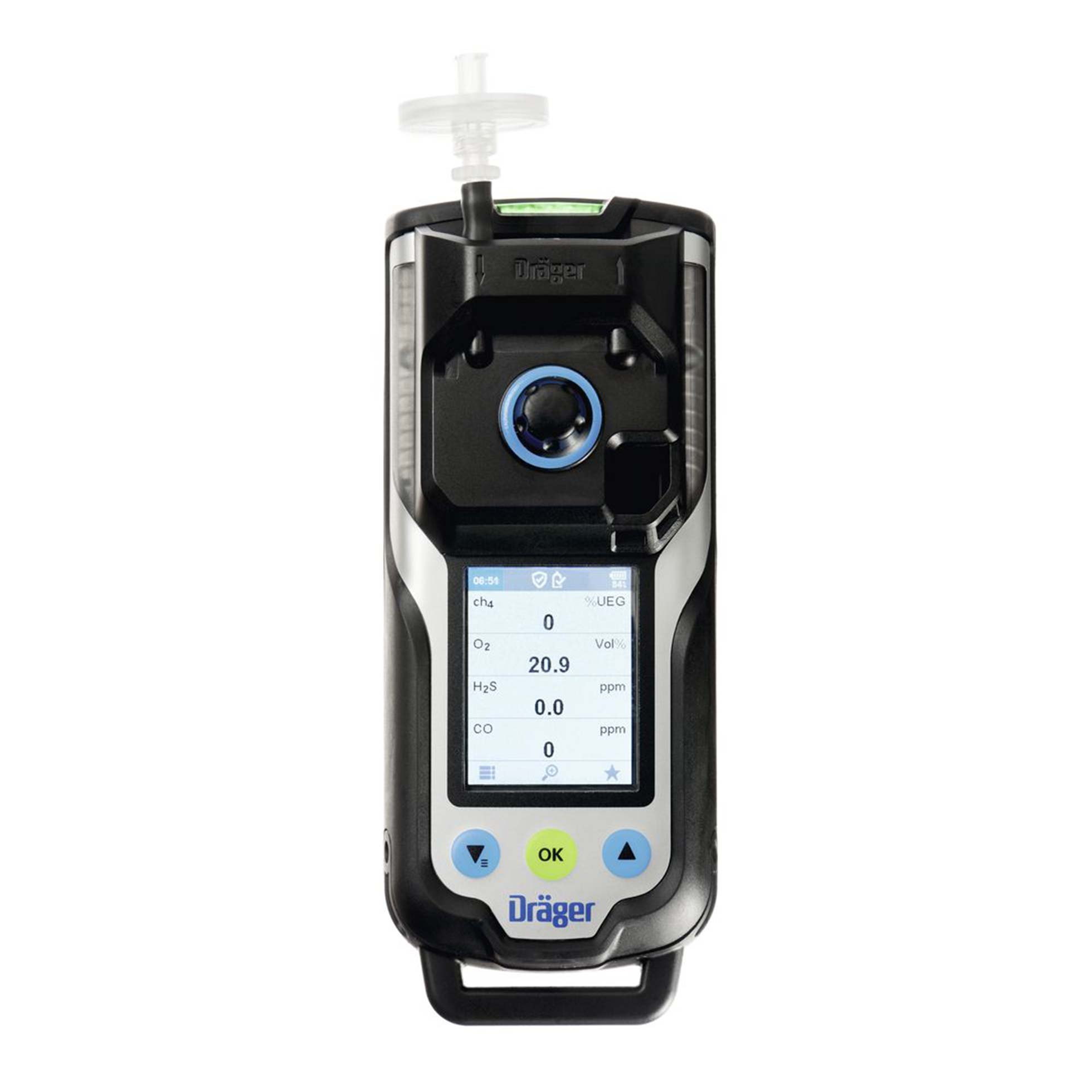 Gaswarngeraete_Draeger_Pumpenadapter_X-am_8000_4 Mehrgasmessgerät_Draeger_X-am_8000_Ex_O2_CO_NO2