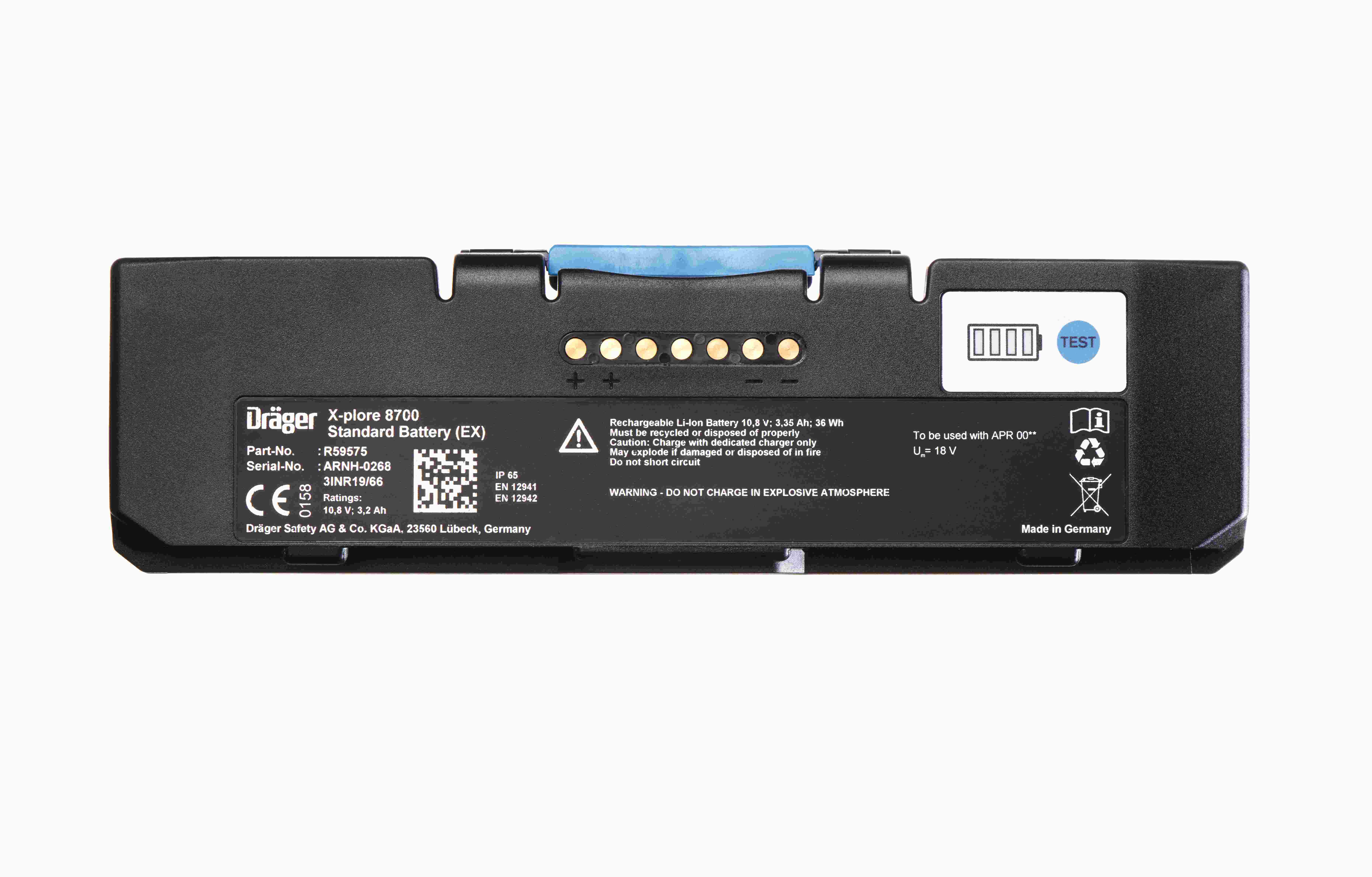 Dräger X-plore 8700 Standard Battery Ex