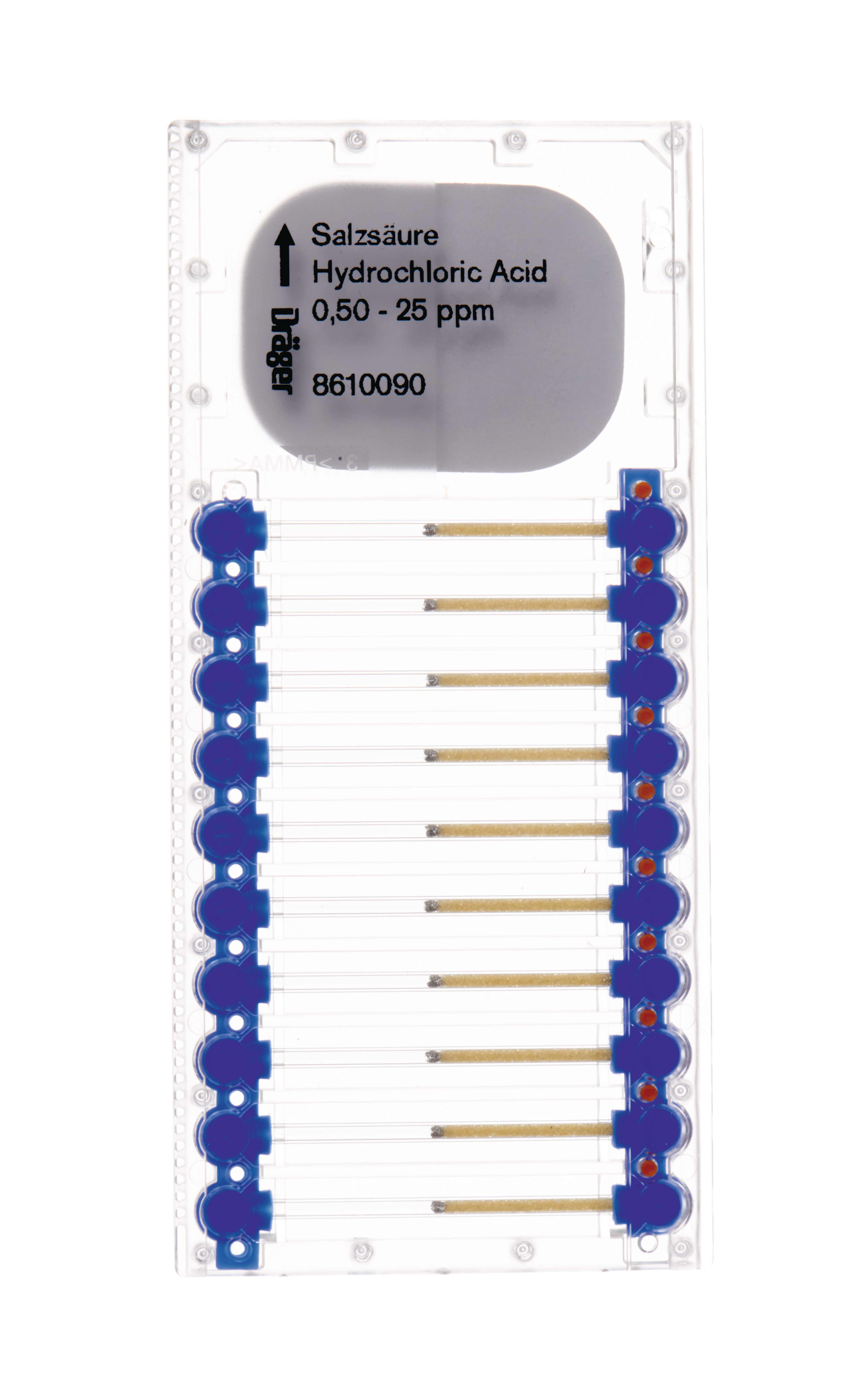 Dräger MicroTubes Hydrochloric Acid 0.5-25 ppm