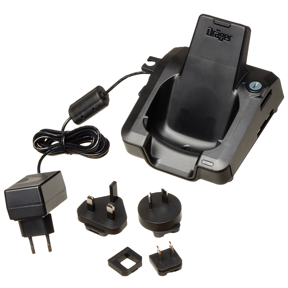 Dräger Inductive Supply Unit and Plug-in Power Supply 12V/500MA for 1 X-am 2/5/8000