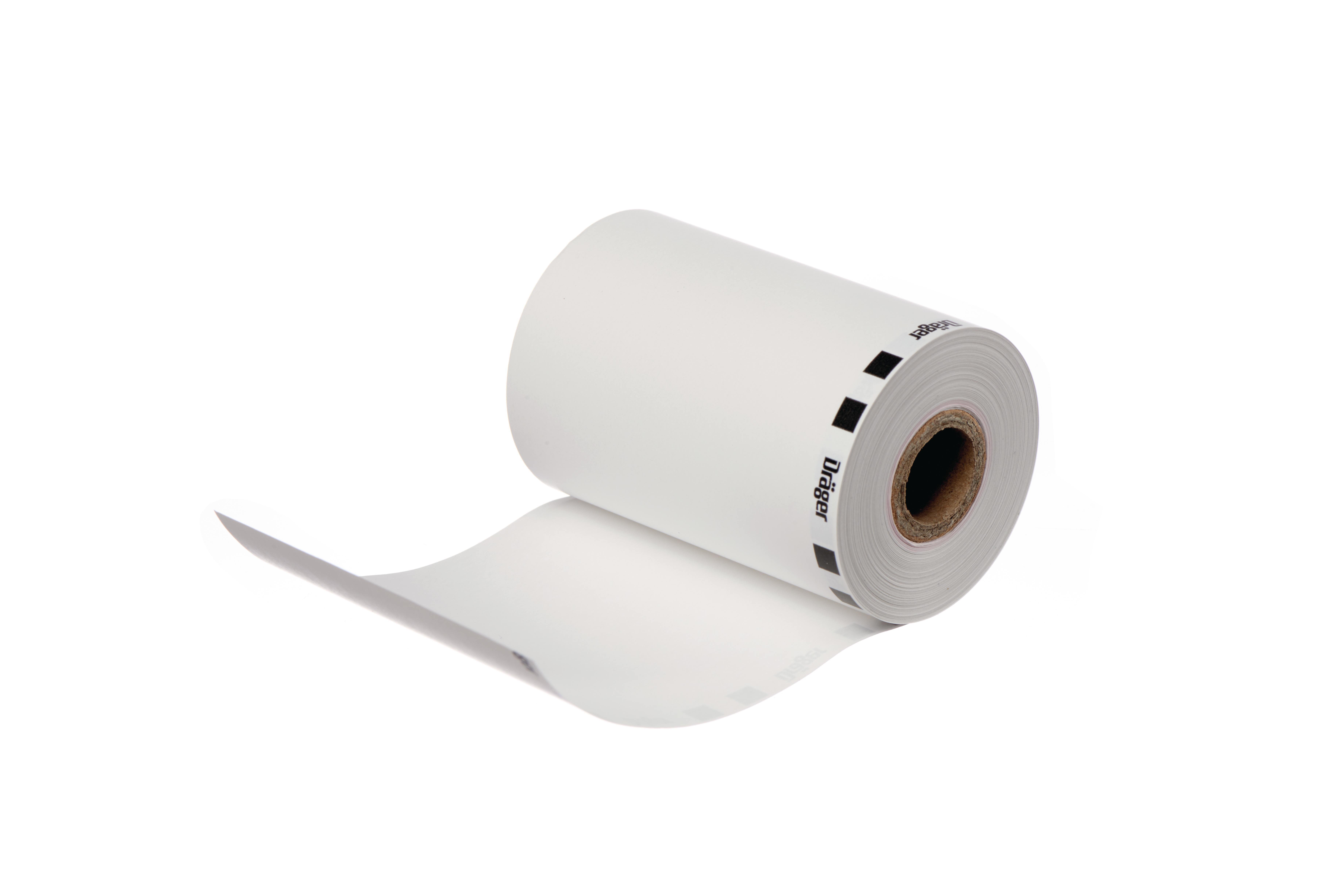 Dräger Thermal Paper Rolls 40 mm, 25-Year Archive Quality