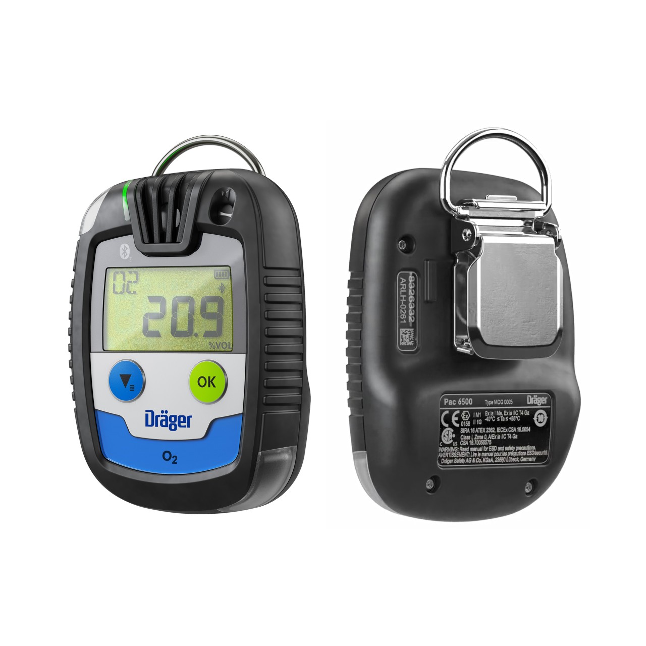 Pac 6500 O2 Gas Detector | Dräger Rental US
